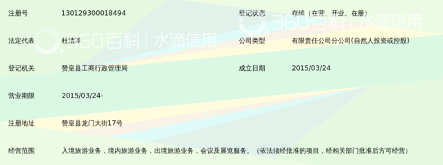 河北易盛国际旅行社赞皇县龙门大街服务网点 开启您的出境旅游经营服务新体验